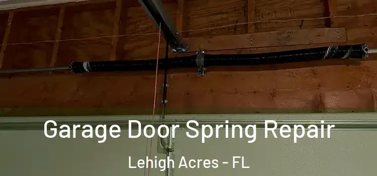  Garage Door Spring Repair Lehigh Acres - FL