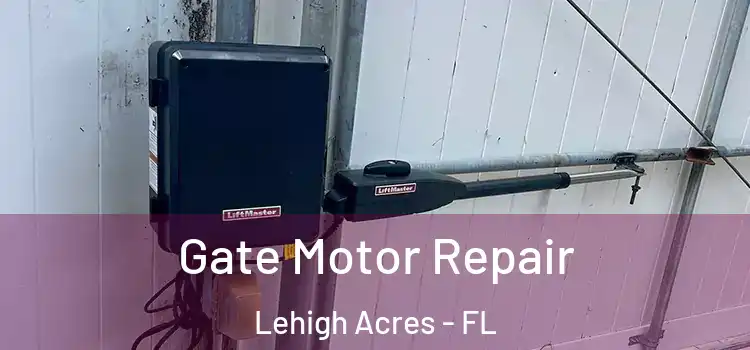  Gate Motor Repair Lehigh Acres - FL
