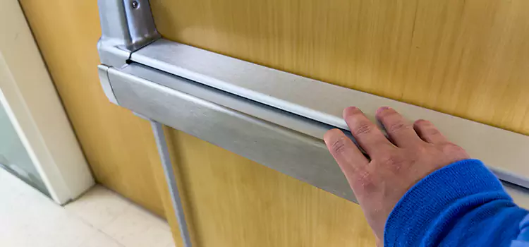 Installing a Push Bar on a Door Lehigh Acres